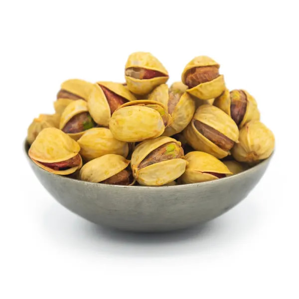 تصویر 3 از پسته کله قوچی زعفرانی با مغز سالم و خوش خوراک